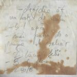 Rețetă de Socată notată de la Ica (din Runcu Salvei) în jurul anului 2000